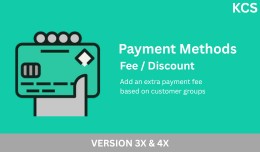 Payment Methods Fee / Discount for OpenCart