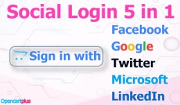Social Login  — Facebook, Google, Twitter, Mic..