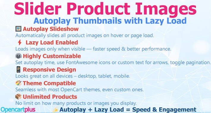 Slider Product Images on Category page!