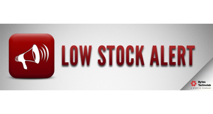 Low Stock Alert - Individual Product Based Settings - OC1&2