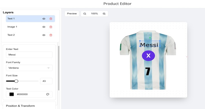 OpenCart Custom Product Designer, Configurator, Customizer