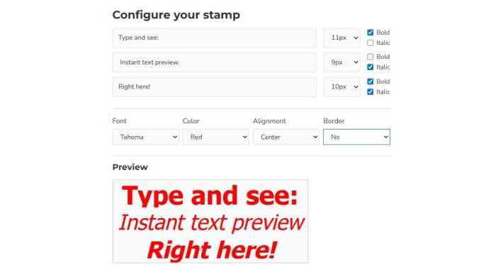 Stamp Editor