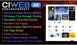 CiWeb - Multipurpose Opencart 4x Theme