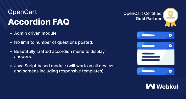 Opencart Accordion  FAQ