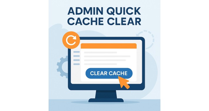 Admin Quick Cache Clear