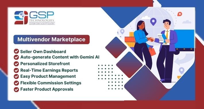 Multivendor Marketplace  with Gemini AI Content Generator