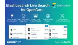 Elasticsearch Live Search for OpenCart