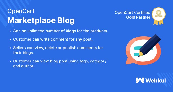 Opencart Multi Vendor Blog