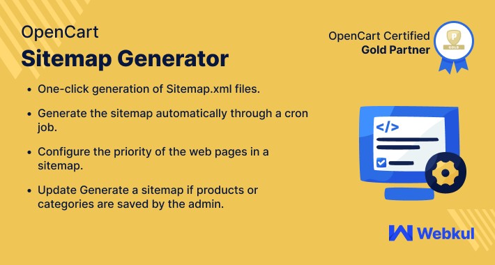 Opencart Sitemap Generator Module