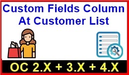 Custom Fields Column At Customer List
