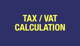 Taxer – Flexible Tax / VAT Calculation for Ope..