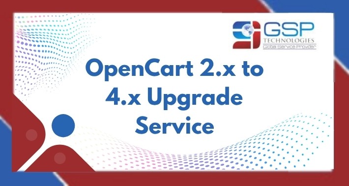 OpenCart 2.x to 4.x Upgrade Service