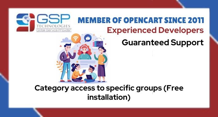 Category access to specific groups (Free installation)