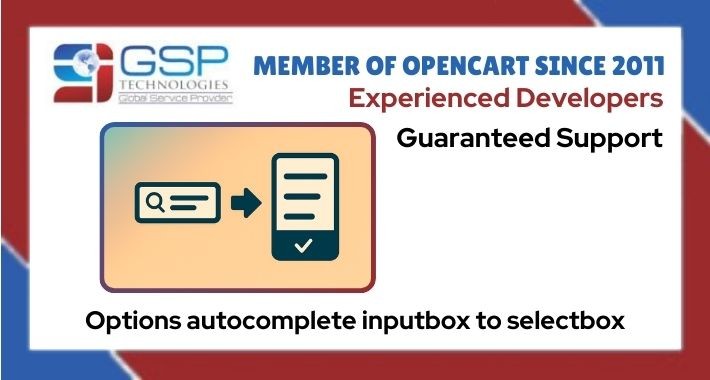 Options autocomplete inputbox to selectbox