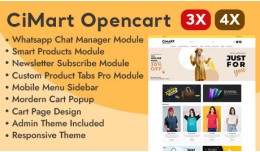 CiMart - Opencart 3.x / 4.x Theme