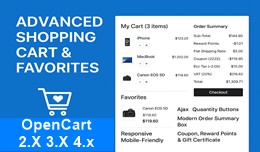 Advanced Shopping Cart Page
