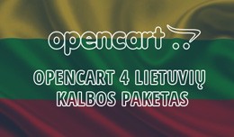 OpenCart 4 Lietuvių kalbos paketas (Lithuanian ..