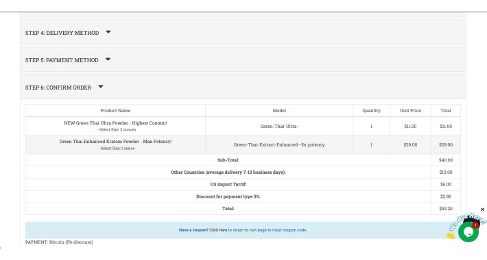 USA Tariff & Tax Duty Extension for OpenCart
