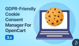 GDPR-Friendly Cookie Consent Manager for OpenCart