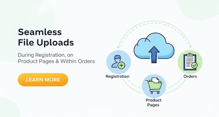 Customer File Uploads – Registration, Product & Orders