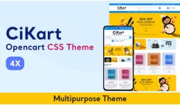 CiKart Opencart CSS Theme