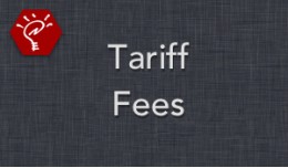 Tariff Fees