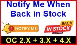 Notify Me When Back in Stock