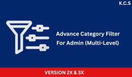 Advance Category Filter for Admin (Multi-Level)