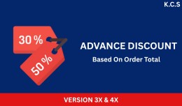 Advance Discount Based On Order Total