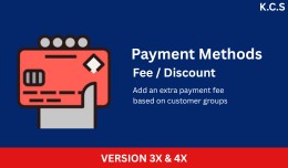 Payment Methods Fee / Discount for OpenCart