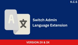 Switch Admin Language Extension
