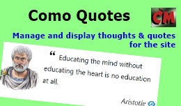 Como Quotes - Displaying thoughts and quotes