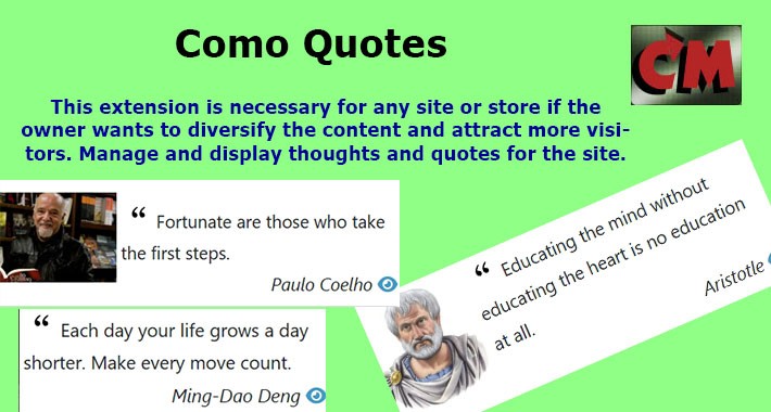 Como Quotes - Displaying thoughts and quotes