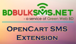 BDBulkSMS.net OpenCart Bulk SMS Extension