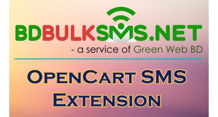 BDBulkSMS.net OpenCart Bulk SMS Extension