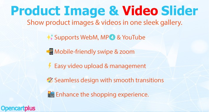Product Image & Video Slider