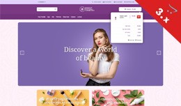 Premium Makeup Natural Cosmetics Template