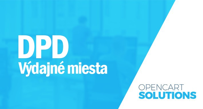 DPD - Výdajné miesta