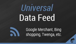 Universal Data Feed (Google Merchant,Bing shoppi..