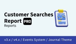 Customer Searches Report Pro