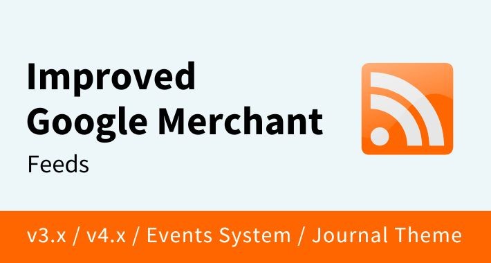 Improved Google Merchant Feed