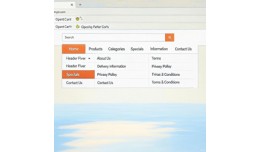 Header Fixer for OpenCart