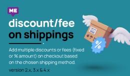 Discount/Fee on Shipping