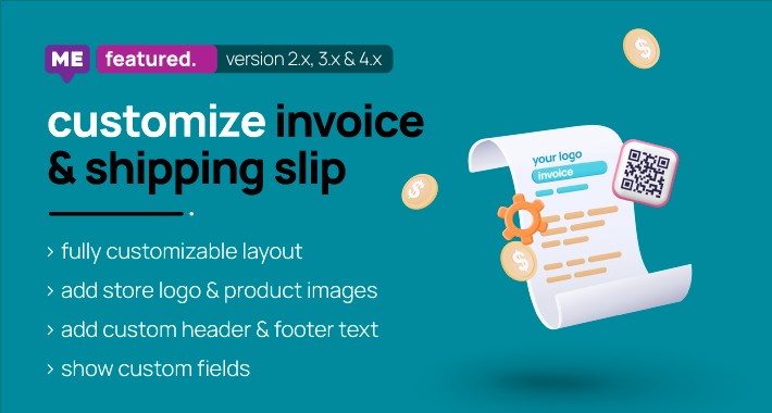 Customize Invoice & Shipping Slip