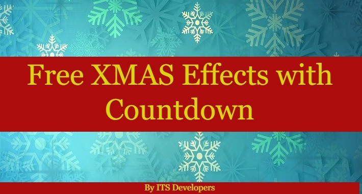 XMAS Effects 2025 with XMAS Countdown