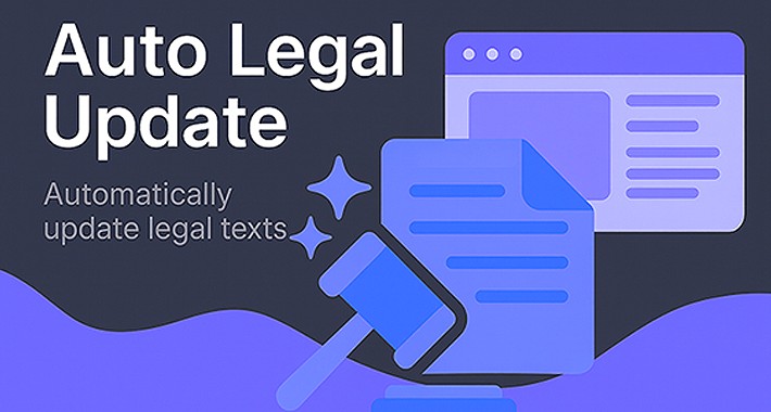 Auto Legal Update (e.g. IT-Recht Kanzlei link)