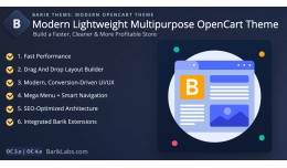 Barik - Modern Lightweight Multipurpose Opencart..