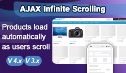 AJAX Infinite Scrolling for OpenCart 3.x & 4.x
