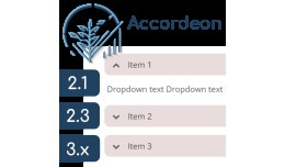 Accordeon (headers + text)