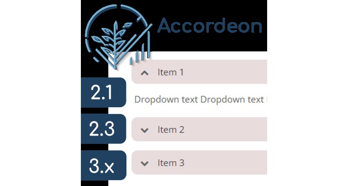 Accordeon (headers + text)
